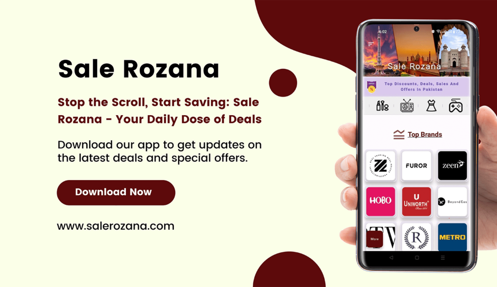 Sale Rozana App - Get Latest Sales & Deals