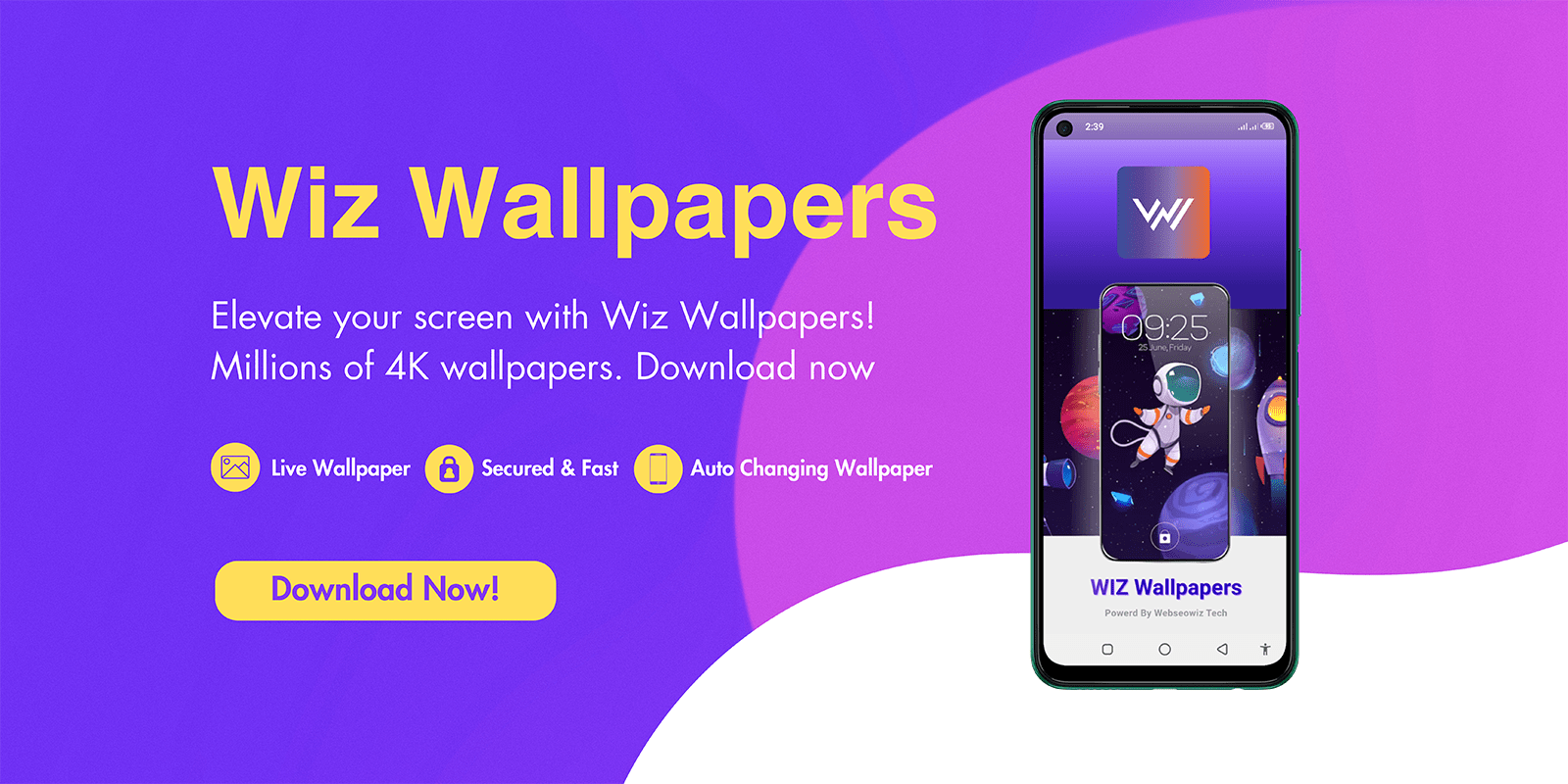 Elevate your screen with Wiz Wallpapers! Millions of 4K wallpapers. Download now